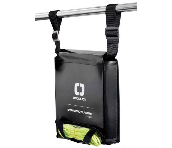 Osculati Escalera de Emergencia Negra