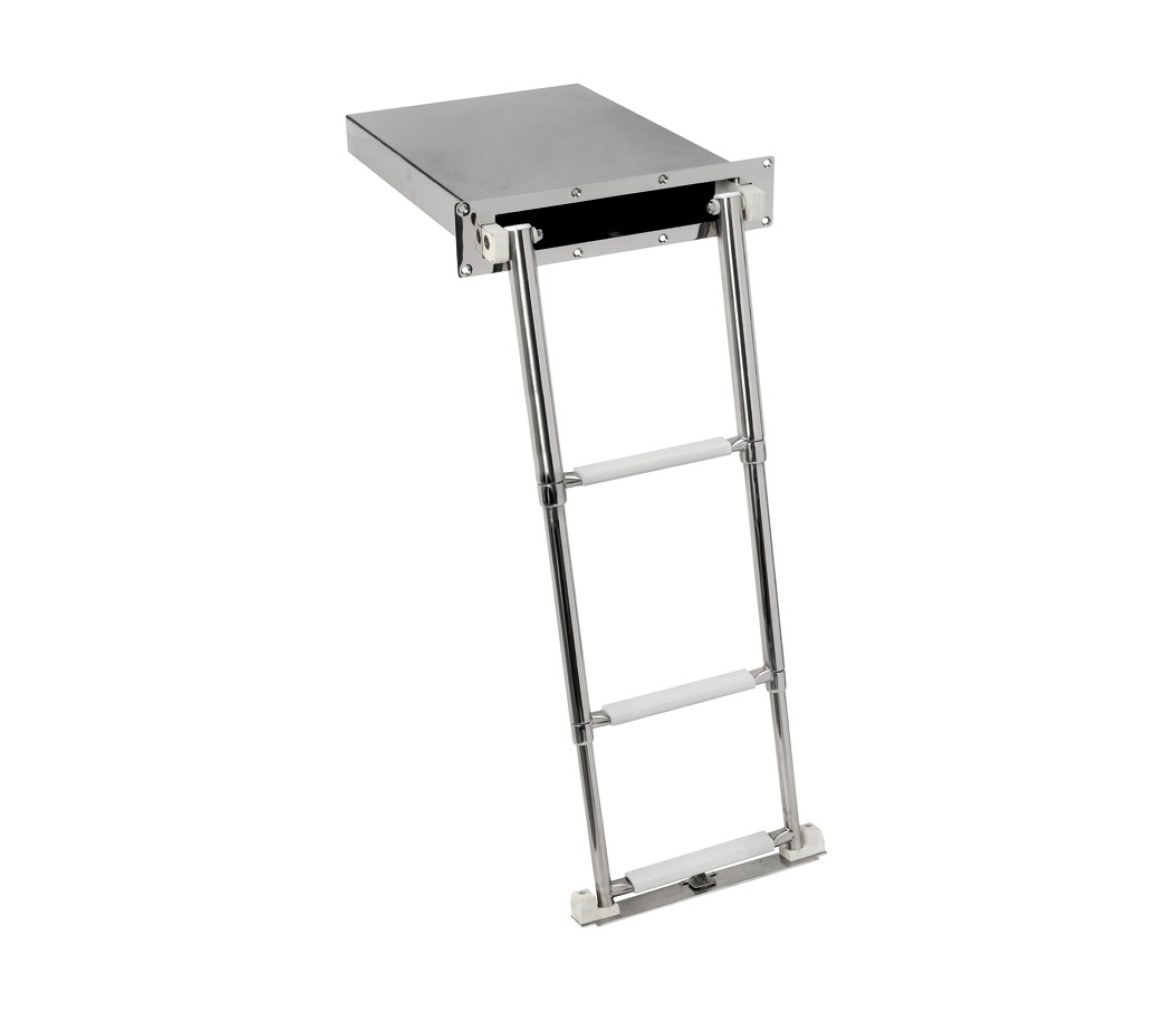 Osculati Escalera Plegable Acero Inoxidable 3 peldaños