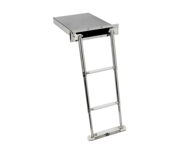 Osculati Escalera Plegable Acero Inoxidable 3 peldaños