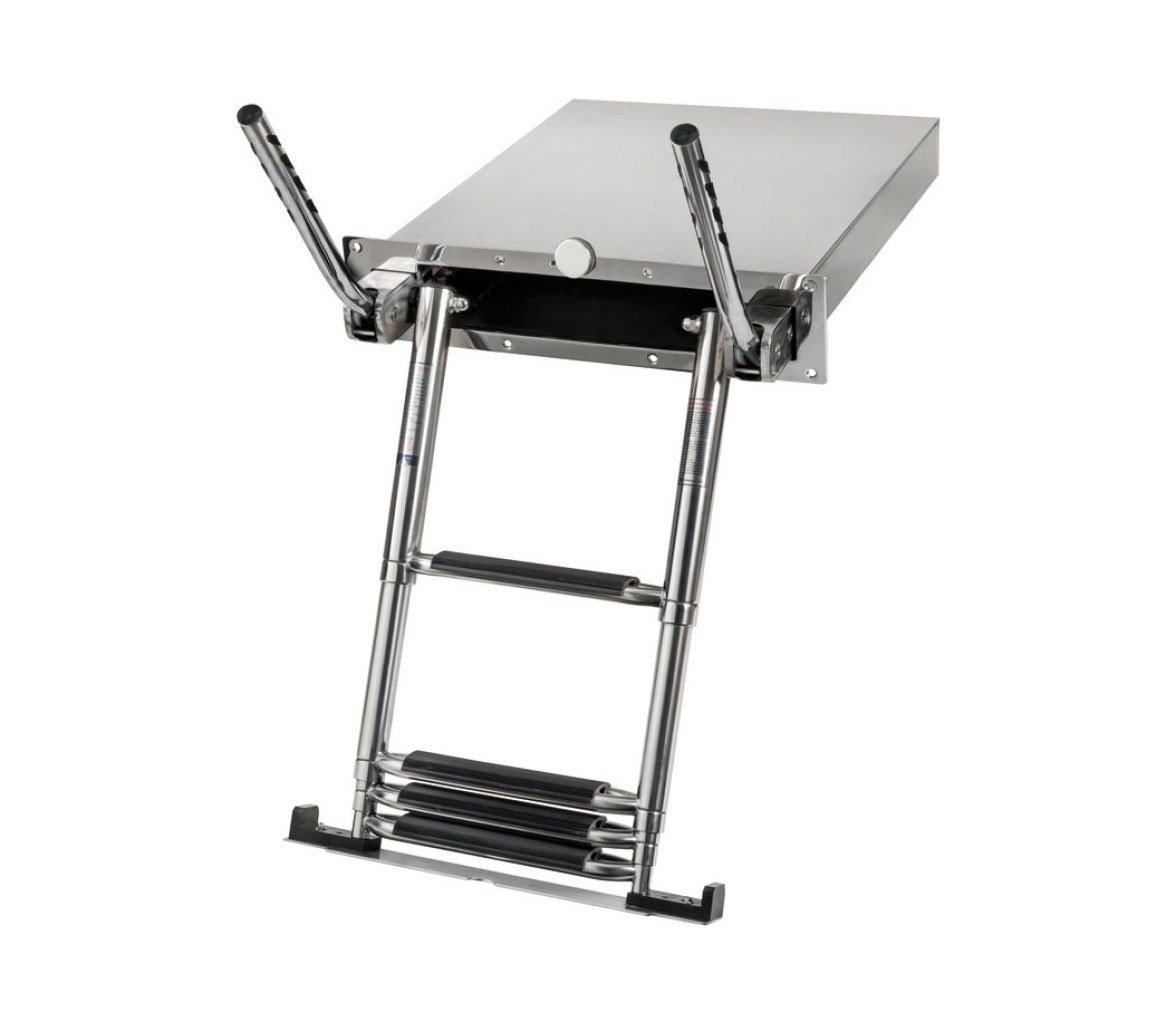 Douglas Marine  Escalera Telescópica Empotrada EasyUp