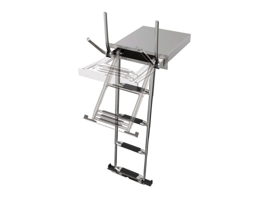 Douglas Marine  Escalera Telescópica Empotrada EasyUp