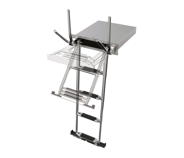 Osculati Escalera Telescópica Empotrada EasyUp