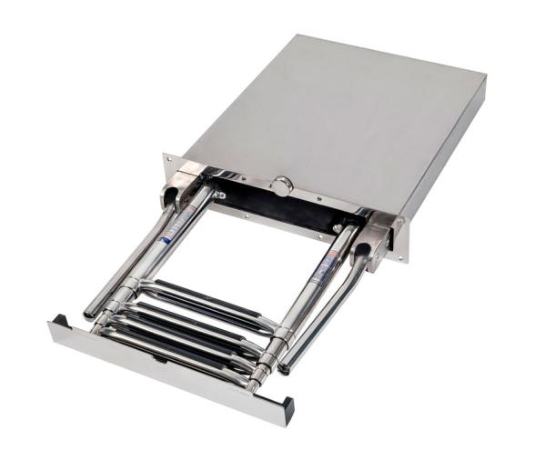 Douglas Marine  Escalera Telescópica Empotrada EasyUp