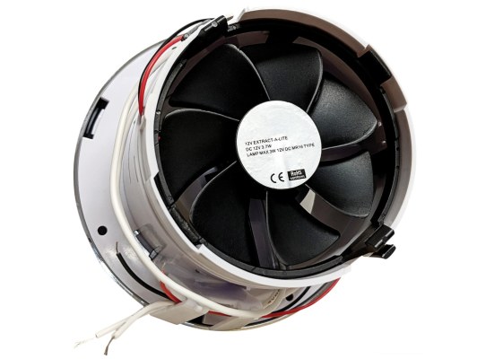 Extractor aire con luz LED Extractor aire con luz LED