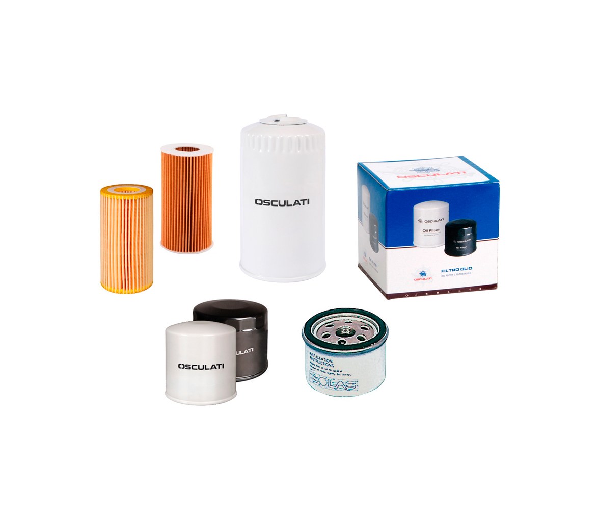 Osculati Filtro de Aceite para Motores Volvo