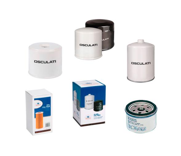 Osculati Filtro de Combustible para Motores Volvo