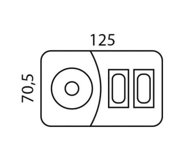 Osculati Foco LED Exterior Eléctrico