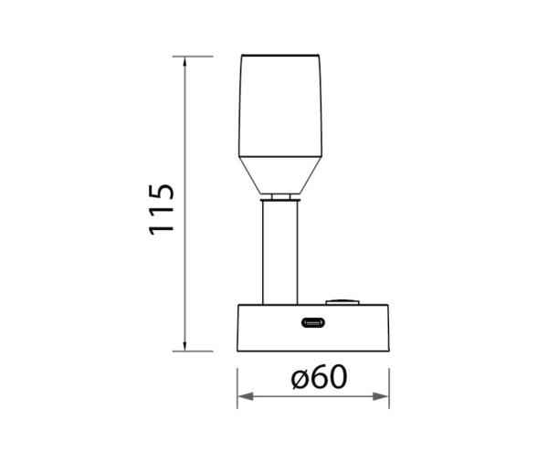 Osculati Foco LED Satinado