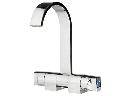 Osculati Grifo giratorio con mezclador Style agua fria caliente