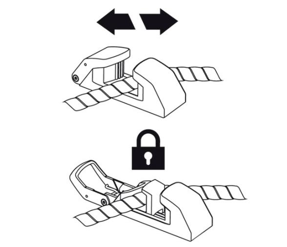 Osculati Guiacabos con sistema de bloqueo para cabos de amarre
