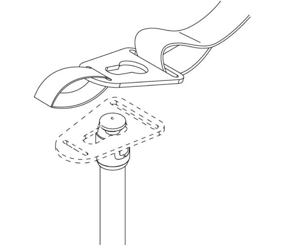 Osculati Hebilla de Sujeción para el Sistema Mickey