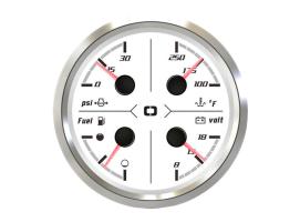 Osculati Indicador Multifunción 85 mm Blanco