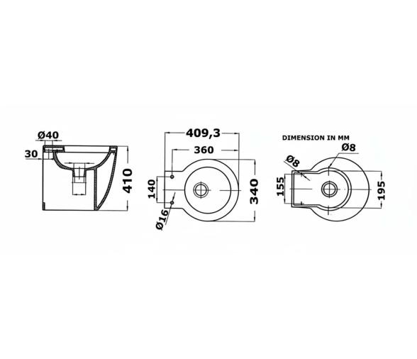 Osculati Inodoro Automático Silent Slim