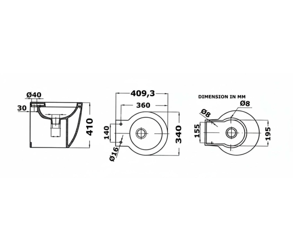 Osculati Inodoro Automático Silent Slim