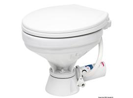 Osculati Inodoro eléctrico grande asiento plástico 12 V / 24 V