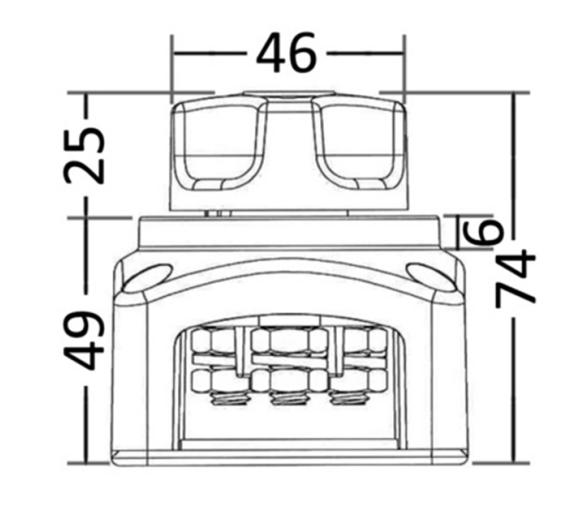 Osculati Interruptor de Batería de Superficie Llave Extraíble