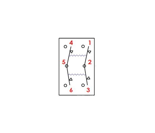 Osculati Interruptor (On)-Off-(On) IP67 Marina R
