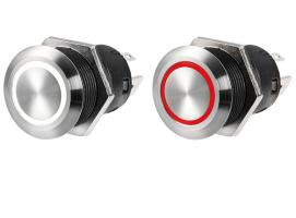 Osculati Interruptor Plano Acero Inox. 24V ON-OFF