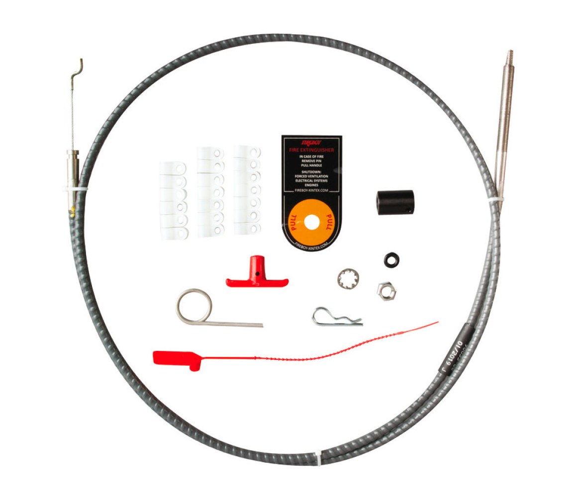 Osculati Kit de Cable de Activación para Extintor Fireboy