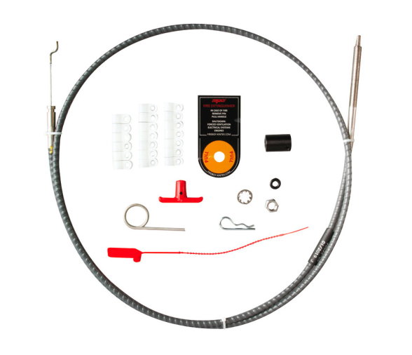 Osculati Kit de Cable de Activación para Extintor Fireboy