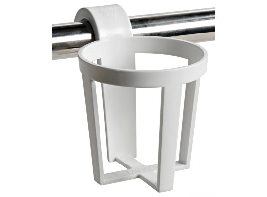 Osculati Plastic Universal Glass Holder for Snap-in Mounting on Pulpits and Hand