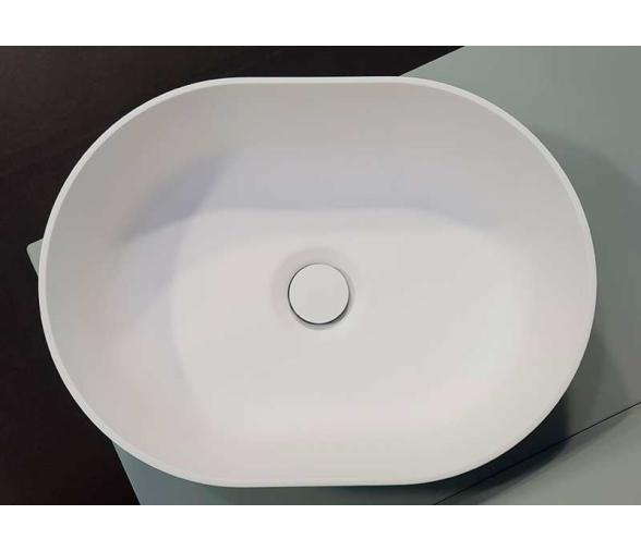 Osculati Lavabo Semi-ovalado en Ocritech Beige