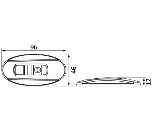 Osculati Luces de Navegacion LED Nemo Carcasa Acero Inoxidable