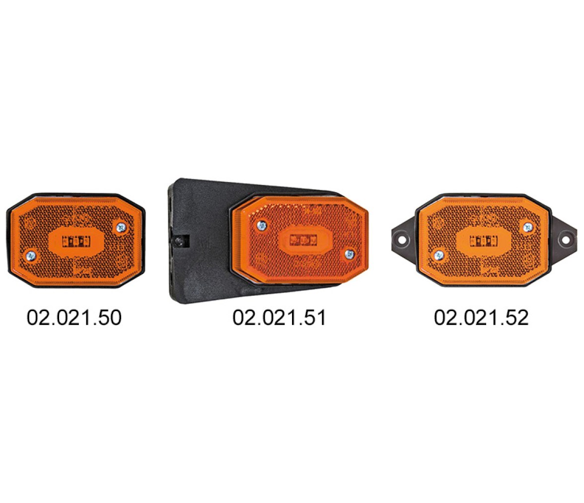 Osculati Luz Lateral LED Naranja