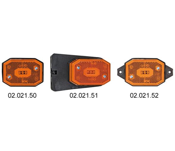 Osculati Luz Lateral LED Naranja