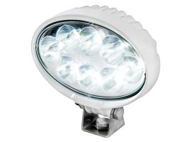 Osculati Luz LED Ajustable con Carcasa Blanca Ovalada