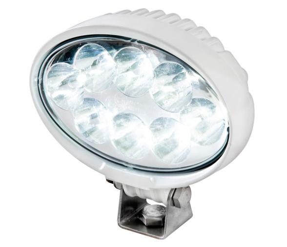 Osculati Luz LED Ajustable con Carcasa Blanca Ovalada