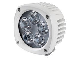 Osculati Luz Led Ajustable con Carcasa Cuadrada Blanca
