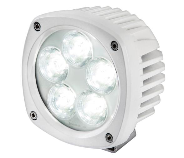Osculati Luz Led Ajustable con Carcasa Cuadrada Blanca