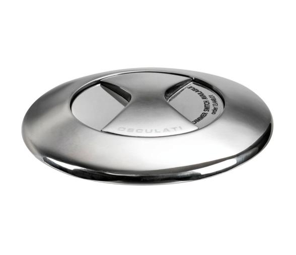 Osculati Luz LED Aurora de Mesa Retráctil Larga Base Redonda