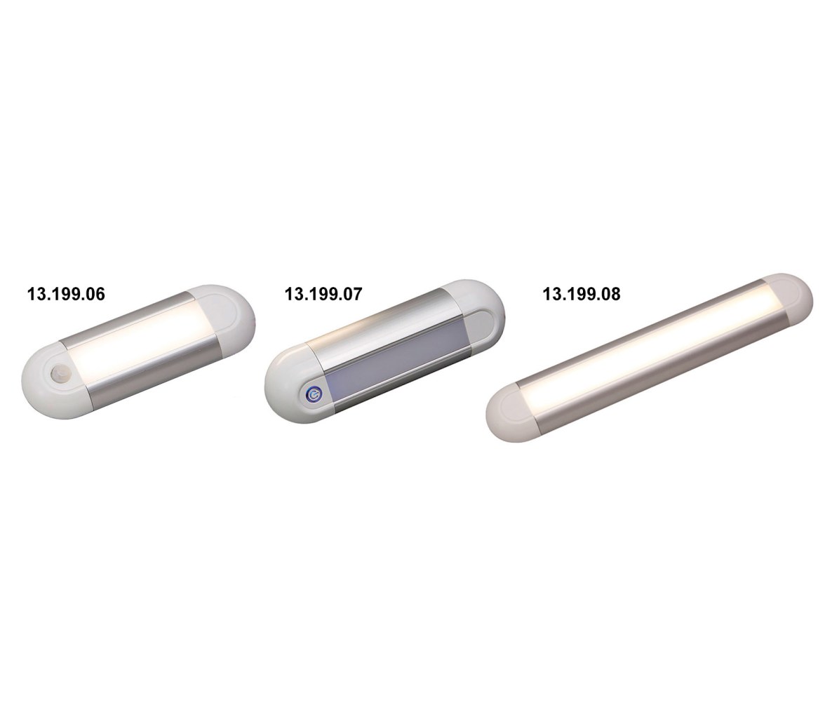 Osculati Luz LED de Techo Cuerpo de Aluminio