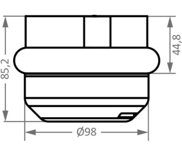 Osculati Luz LED navegacion 360º Todo Horizonte y Tricolor