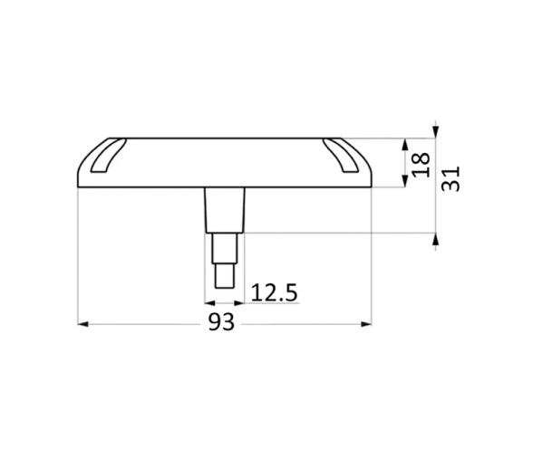 Osculati Luz LED Subacuática 12/24 V