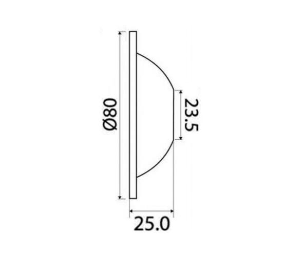 Osculati Luz 3 LEDs Sumergible