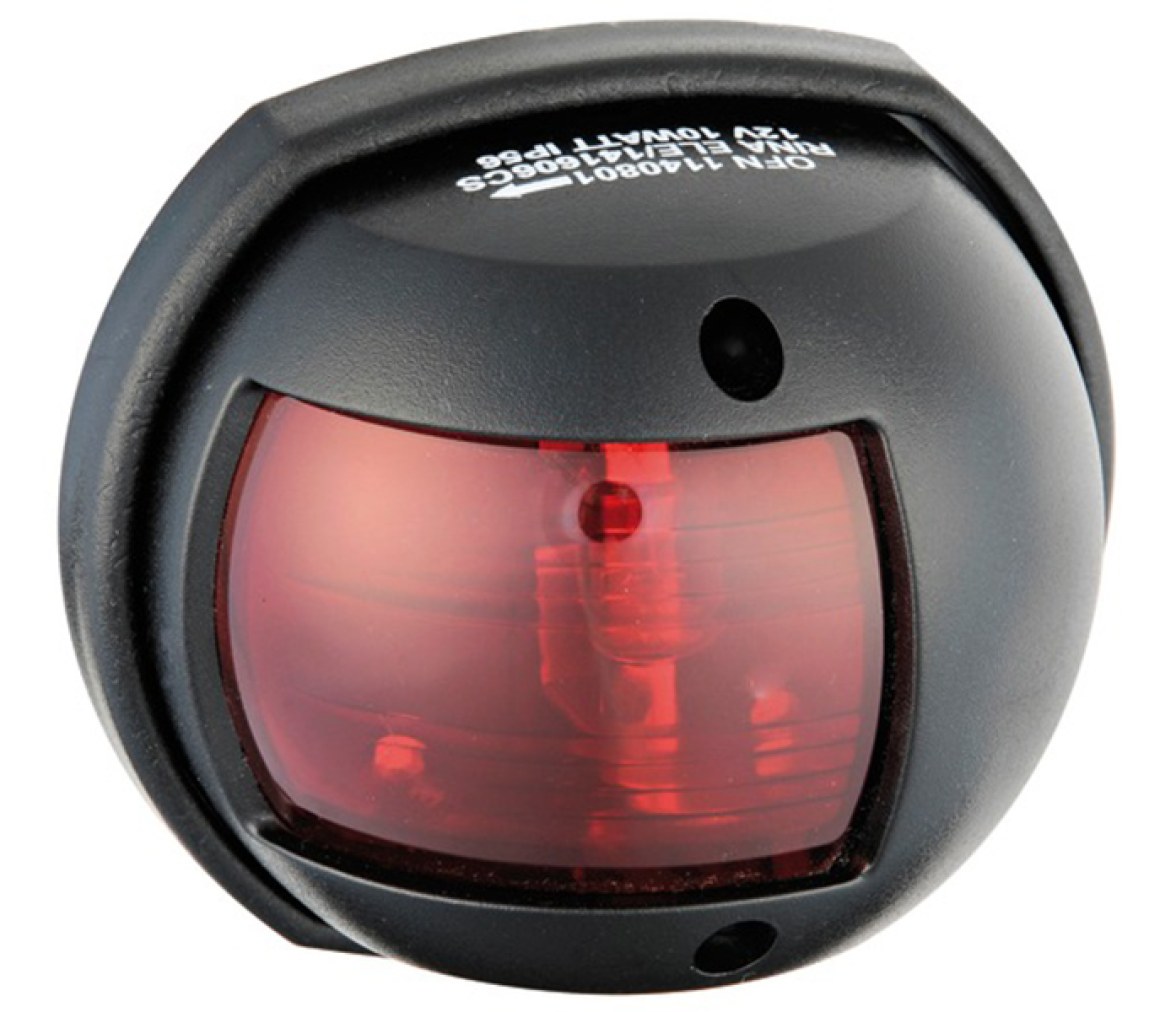 Osculati Luz Posicion LED Babor carcasa negra Sphera