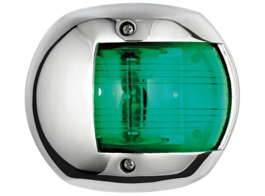 Osculati Sphera LED Starboard navigation light stainless steel