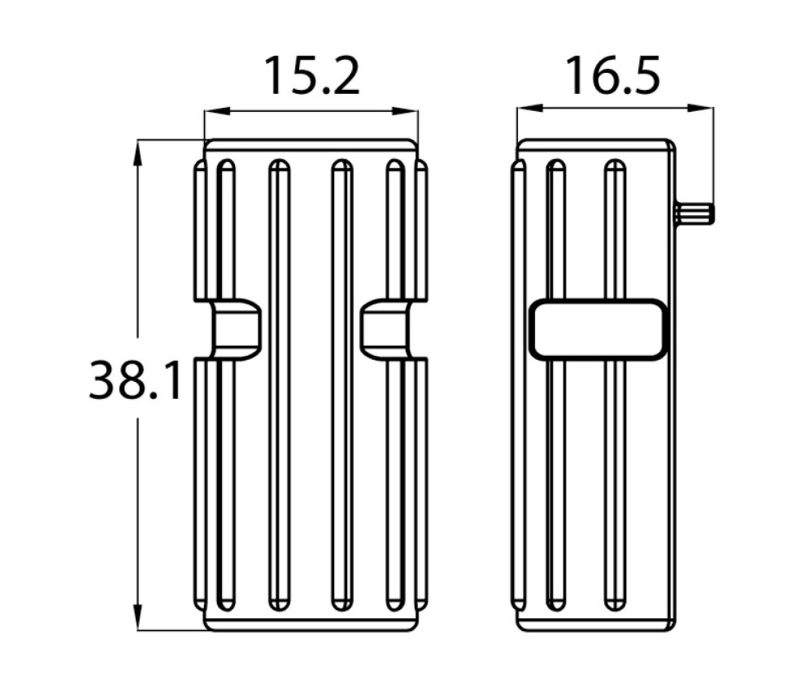 Osculati Defensa Pantalán Modelo Fender Mediano Blanco