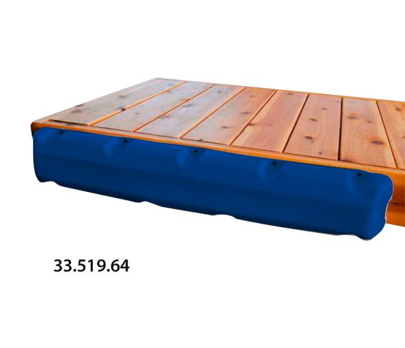 Osculati Protección para Pantalán Modelo Fender Mediano Azul