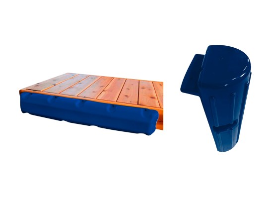 Osculati Blue Medium Dock Protection Fender Model