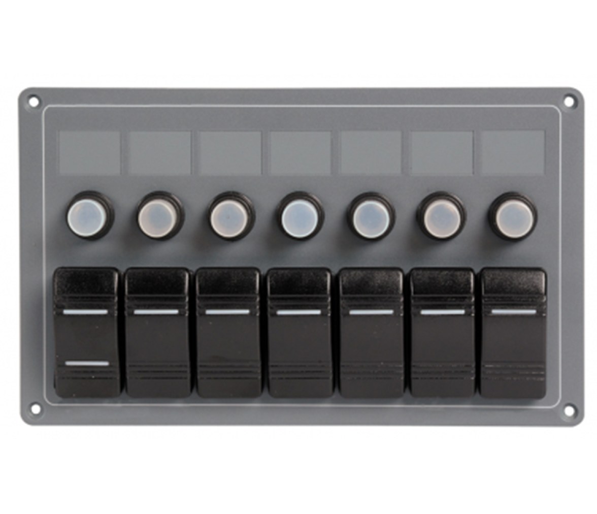 Osculati Panel Electrico 7 interruptores horizontal