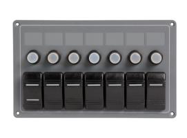 Osculati Panel Electrico 7 interruptores horizontal