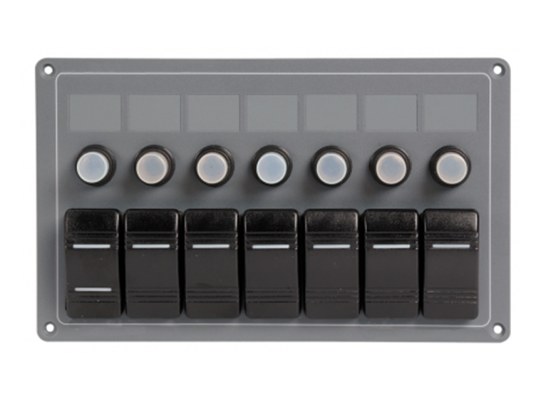 Osculati Panel Electrico 7 interruptores horizontal
