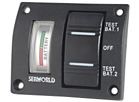 Osculati Electric Panel with tester and watertight switch