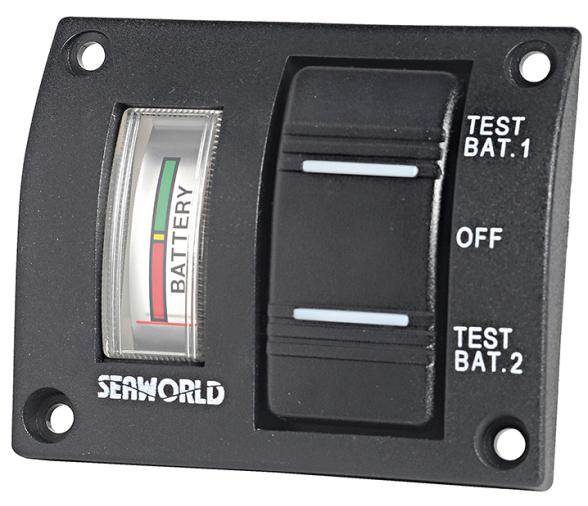 Osculati Panel Electrico con tester e interruptor estanco