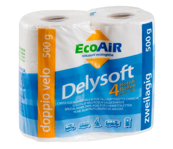 Papel Higiénico Soluble en Agua x4 EcoAir