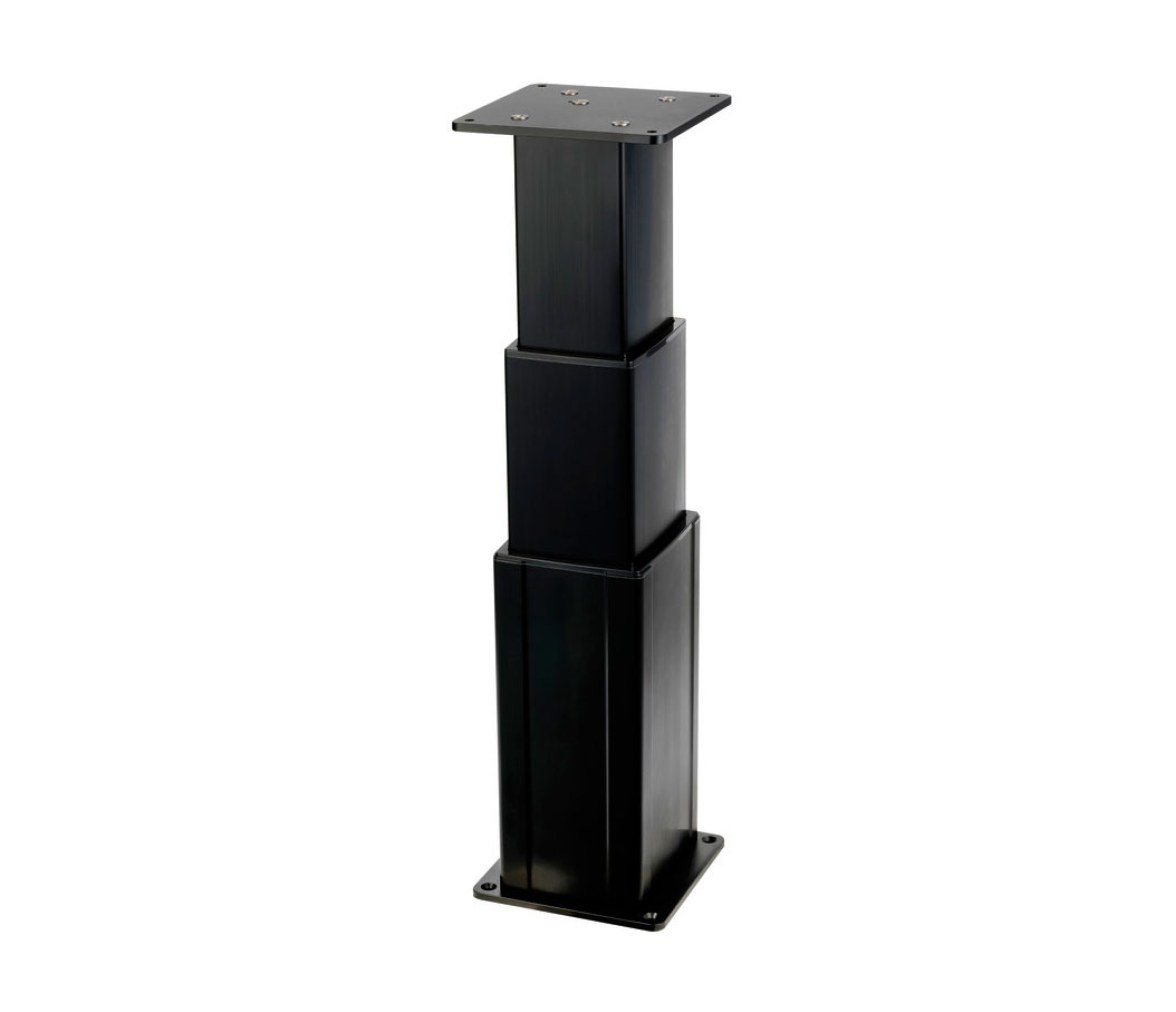 Osculati Pata de Mesa Eléctrica Dudge 77 Aluminio 3 Alturas